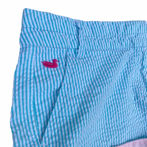 Southern Marsh The Brighton Short - Blue/Pink (6) - Picture 2 of 6